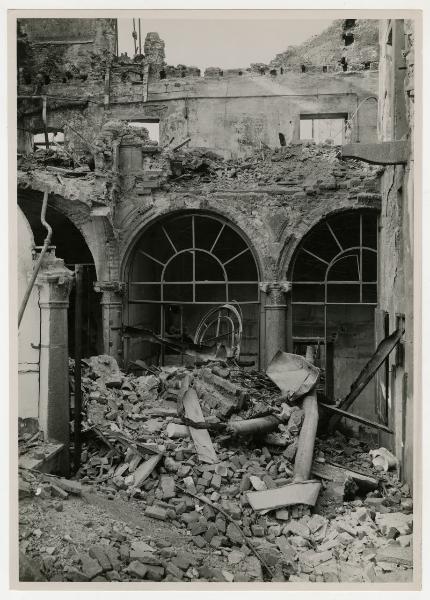 Milano - bombardamenti 1943 - Monastero del Lentasio