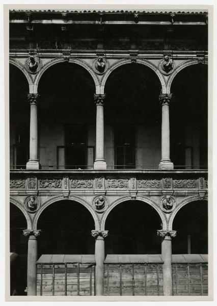 Milano - bombardamenti 1943 - Ospedale Maggiore