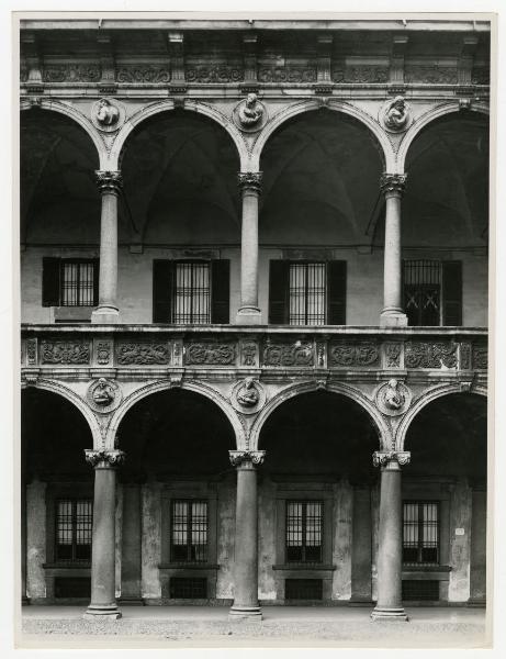 Milano - bombardamenti 1943 - Ospedale Maggiore