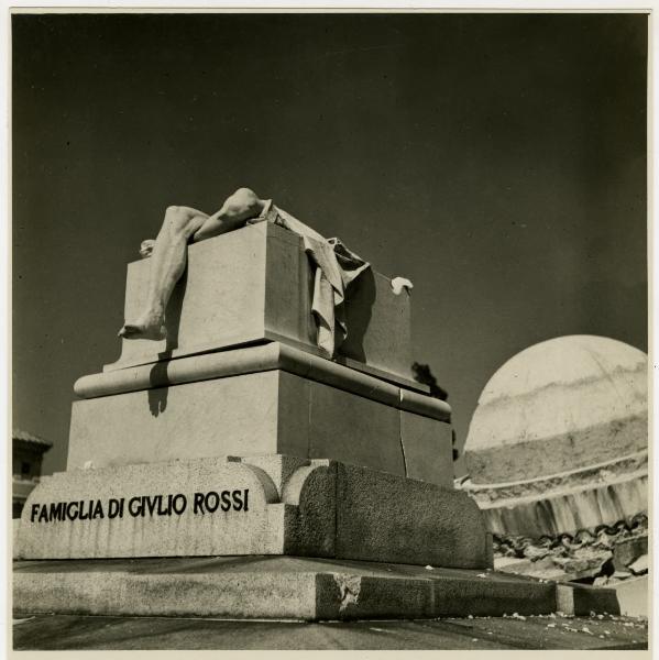 Milano - bombardamenti 1943 - Cimitero Monumentale