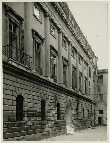 Milano - bombardamenti 1943 - via Lentasio n. 36