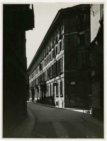 Milano - bombardamenti 1943 - Palazzo Belgioioso Mapelli