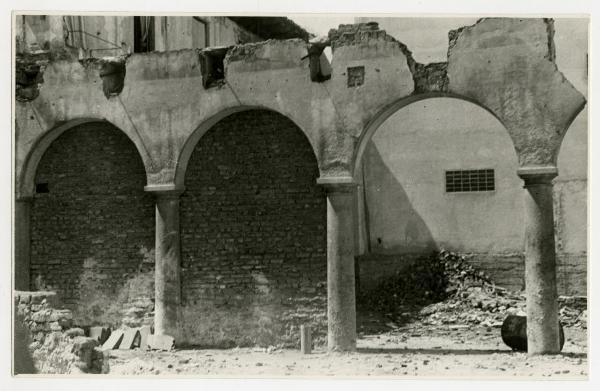 Milano - bombardamenti 1943 - Palazzo Borromeo