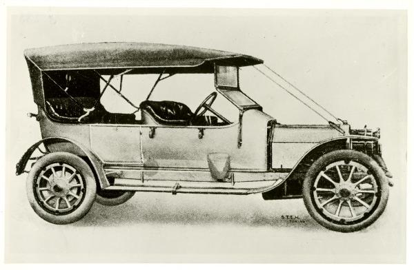 Disegno di automobile Lancia Epsilon del 1911