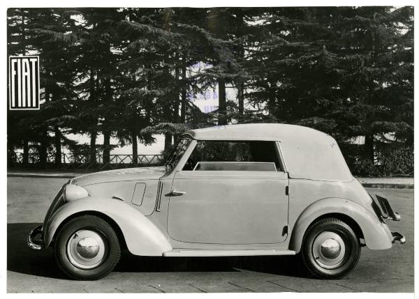 Automobile Fiat 508C "Nuova Balilla 1100" cabriolet