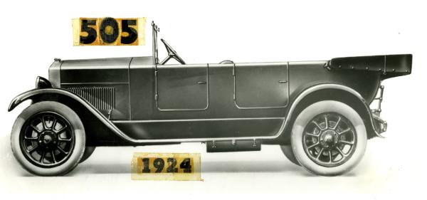 Automobile Fiat "505" II serie tipo Torpedo