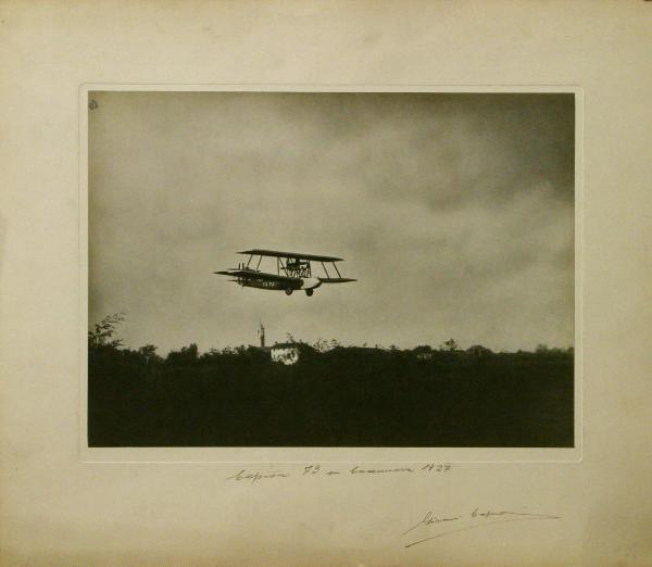 Case Nuove di Somma Lombardo - 1927 - Aeronautica - Caproni 73 in volo