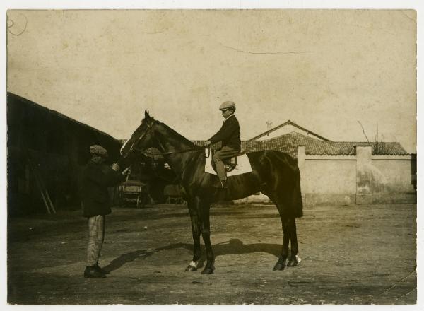 Bambino e cavallo