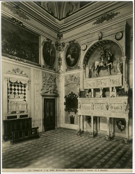 Bergamo - Cappella Colleoni - interno