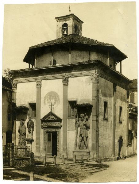 Castiglione Olona (VA) - Chiesa di Villa - veduta esterna