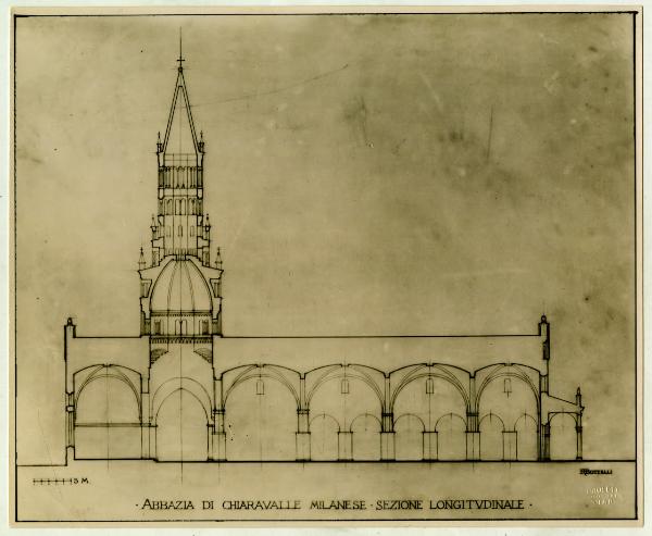 Milano - Chiaravalle - Abbazia - Rilievo