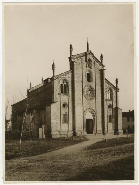 Lodi Vecchio - Basilica di San Bassiano - Facciata - Fianco sinistro