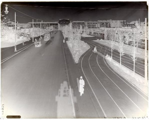 Milano - piazzale Fiume - nuova Stazione Centrale - veduta