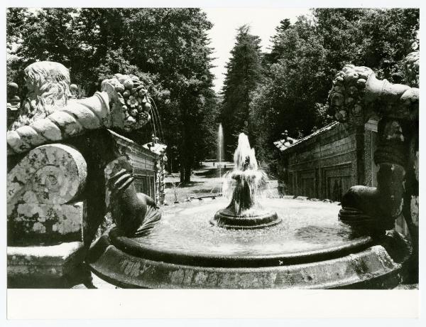 Caprarola - Villa Farnese - Giardini Alti - Fontana del Bicchiere o dei Fiumi