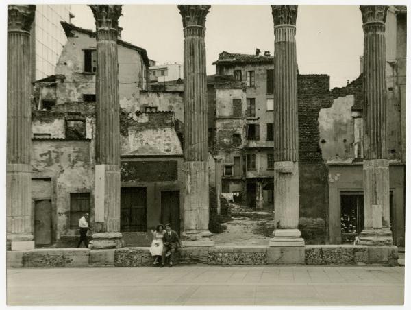 Milano - Corso di Porta Ticinese - Colonne di San Lorenzo