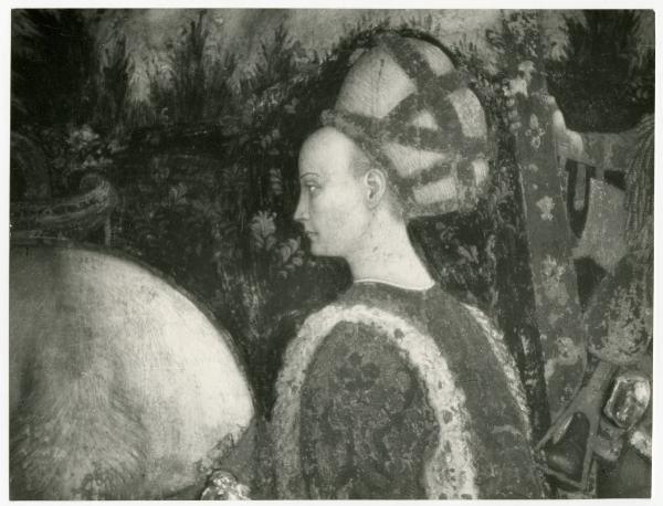 Dipinto murale - San Giorgio e la principessa - Pisanello - Verona - Santa Anastasia