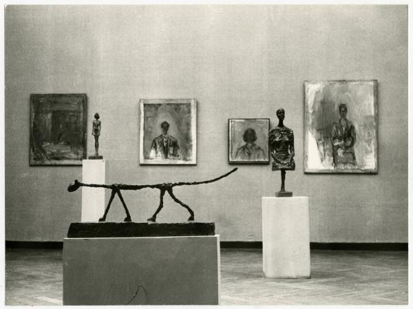 Venezia - Biennale 1962 - Sala Giacometti