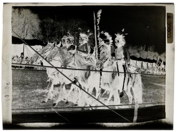 Milano - Piazza d'Armi - Castello sforzesco - Buffalo Bill's Wild West Show