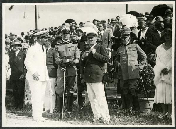 Roma - Aeroporto dell'Urbe - Mussolini - Principi reali