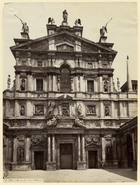 Milano - Santa Maria dei Miracoli presso San Celso - facciata