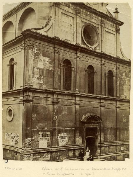 Milano - Chiesa di S. Maurizio al Monastero Maggiore - facciata