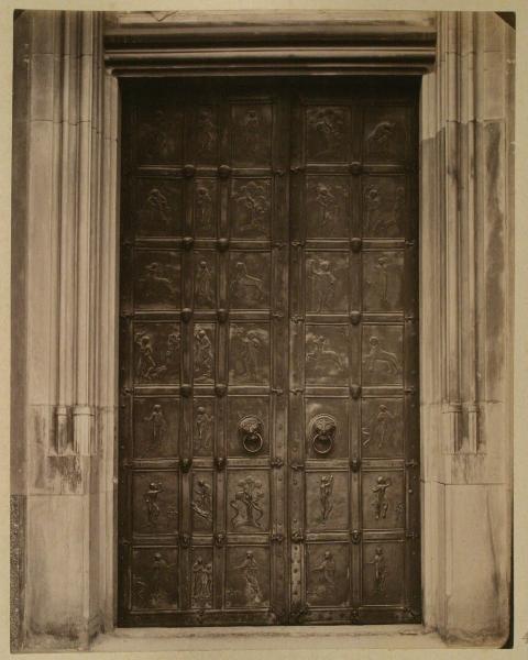 Germania - Augusta - Cattedrale della Visitazione - Portale in bronzo