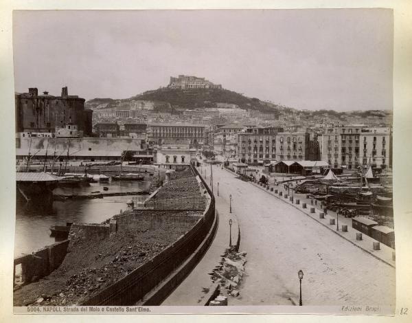 Campania - Napoli - Strada del Molo - Castel Sant'Elmo