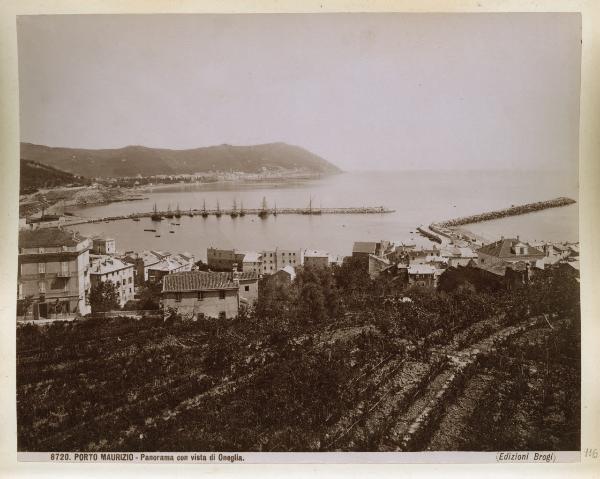 Liguria - Imperia - Porto San Maurizio - Oneglia - Panorama