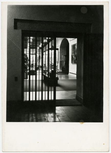 Milano - Castello Sforzesco - Musei Civici - Rocchetta - Scala di accesso al Museo degli strumenti musicali, ingresso al primo piano - Allestimento BBPR (1963)