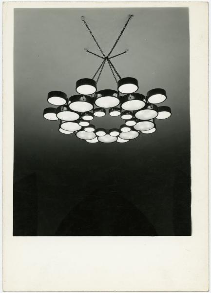 Milano - Castello Sforzesco - Rocchetta - Sala Castellana - Allestimento BBPR (1963) - Lampadario