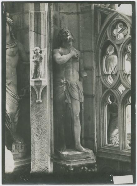 Scultura - Adamo - Angelo De Marinis - Milano - Duomo - Gugliotto dell'Amadeo