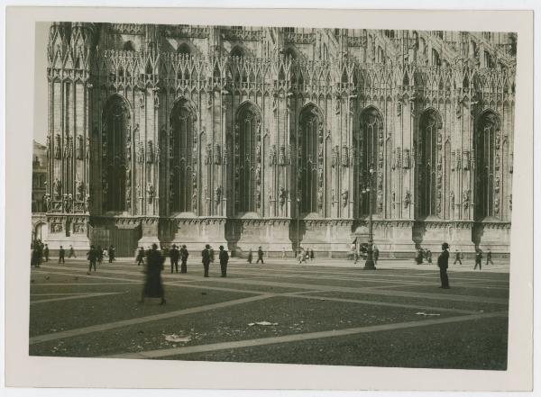 Milano - Duomo - Facciata laterale meridionale