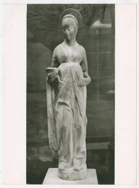 Scultura - Santa Lucia - Maestro della Santa Lucia - Milano - Duomo (posizione 253 Bossaglia) - Oggi Museo del Duomo (cat. 119, inv. 182)