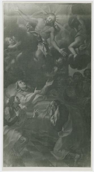 Dipinto - La morte della Madonna - Pietro Maggi - Milano - Chiesa di Sant'Alessandro in Zebedia - Cappella dell'Addolorata