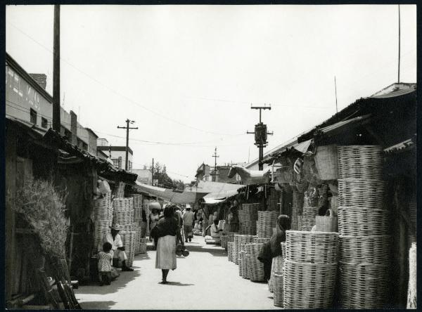 Messico - Oaxaca - Mercato - Cesti