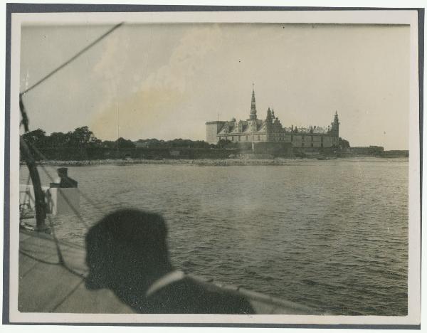 Helsingør - Castello di Kronborg, fortezza militare - Veduta dal mare