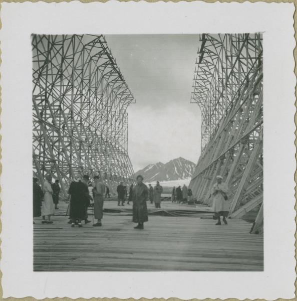 Ritratto femminile - Marieda Di Stefano - Persone - Hangar del dirigibile Italia - Svalbard, isola Spitsbergen - Kongsfjorden, fiordo