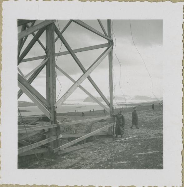 Ritratto femminile - Marieda Di Stefano - Hangar del dirigibile Italia - Svalbard, isola Spitsbergen - Kongsfjorden, fiordo