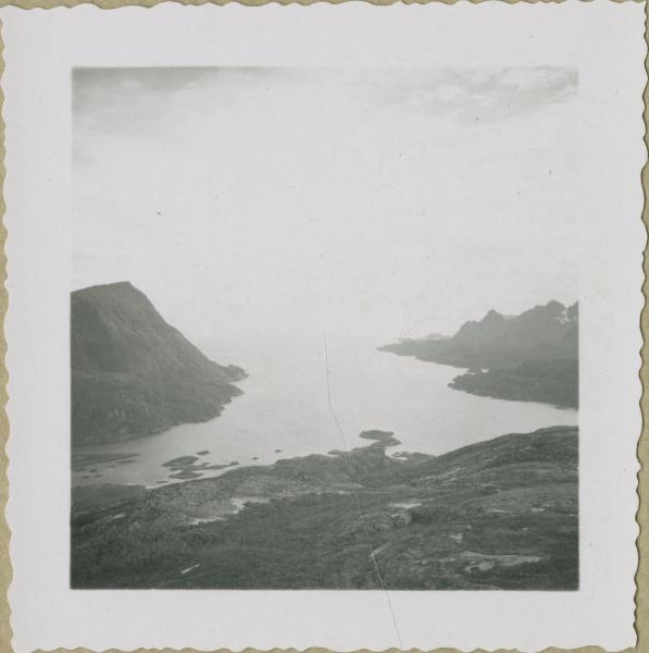 Isola di Hinnøy, Digermulen - Veduta delle isole Lofoten - Mare - Montagne