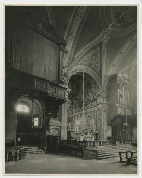 Milano - chiesa di Sant'Angelo - interno - transetto