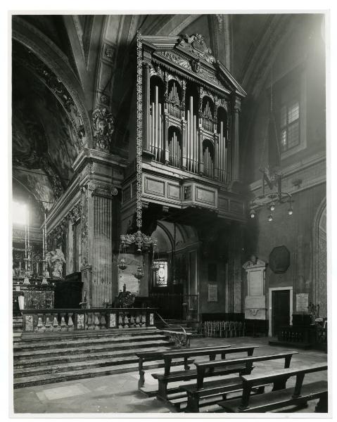 Milano - chiesa di Sant'Angelo - interno - transetto