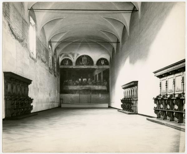 Milano - Santa Maria delle Grazie - refettorio - interno - Cenacolo