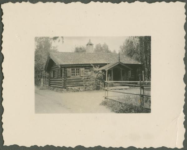 Oslo, penisola di Bygdøy - Museo del popolo norvegese - Casa tradizionale in legno