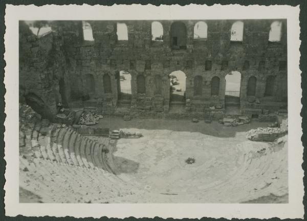 Atene - Acropoli - Teatro di Erode Attico, odèon