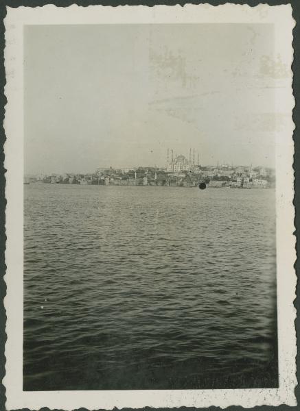 Istanbul - Mare - Costa - Moschea Blu - Veduta dalla nave da crociera Stella d'Italia