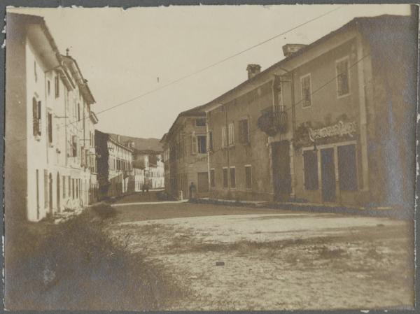 Prima Guerra Mondiale - Gradisca d'Isonzo - Strada - Palazzi