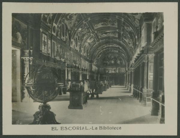 San Lorenzo de El Escorial (Madrid) - Monastero El Escorial - Biblioteca - Interno