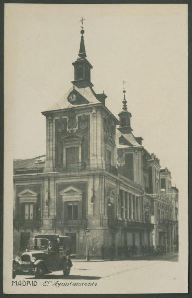 Madrid - Casa de la Villa, palazzo - Ex sede del Comune di Madrid (Ayuntamiento de Madrid) - Automobile