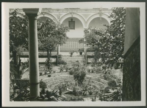 Siviglia - Palazzo - Patio, chiostro - Giardino - Porticato