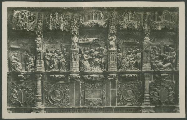 Scultura - Pala d'altare dell'Assunzione, dettaglio - Damiàn Forment - Saragozza - Basilica di Nostra Signora del Pilar (Basílica de Nuestra Señora del Pilar) - Altare Maggiore